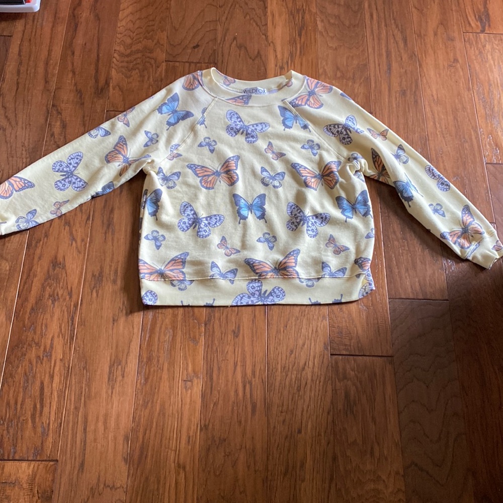 Wildfox butterfly sweatshirt